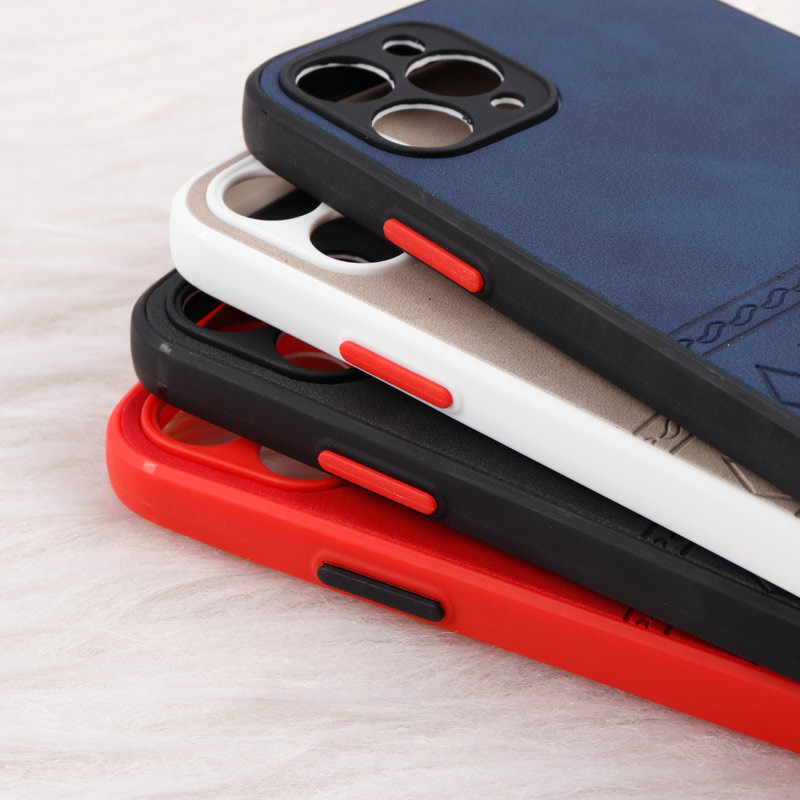 قاب چرمی طرحدار Smartphone محافظ لنزدار iPhone 11 Pro