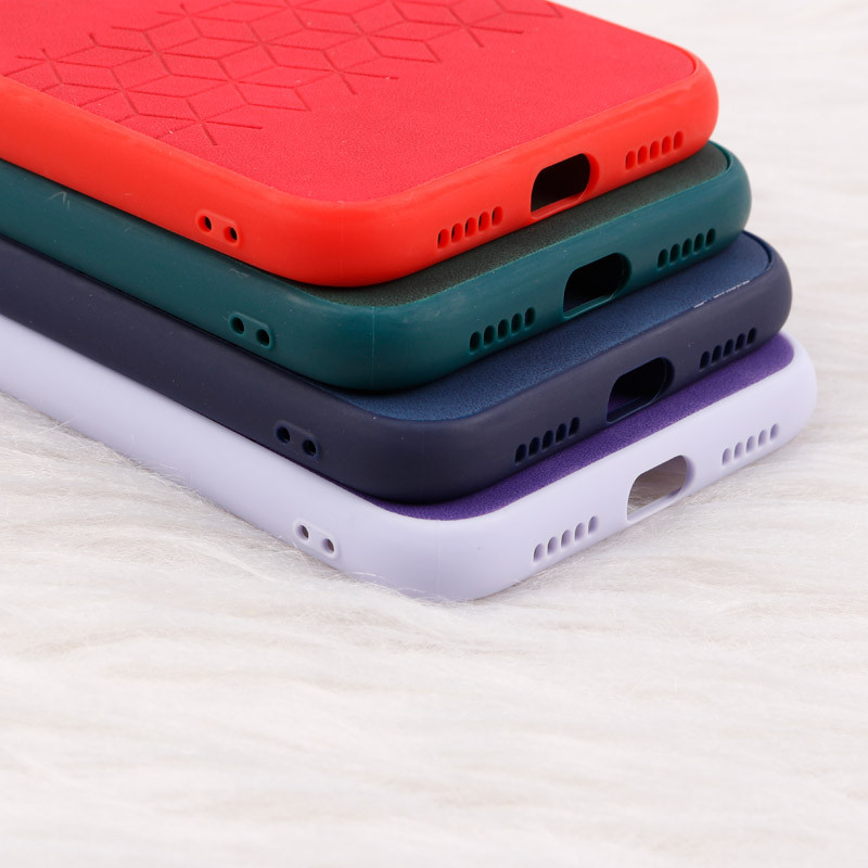 قاب چرمی طرحدار Smartphone محافظ لنزدار iPhone X