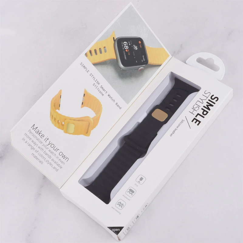 بند اپل واچ سیلیکونی طرح پافر Watch Band سایز 38/40/41 میلی متری