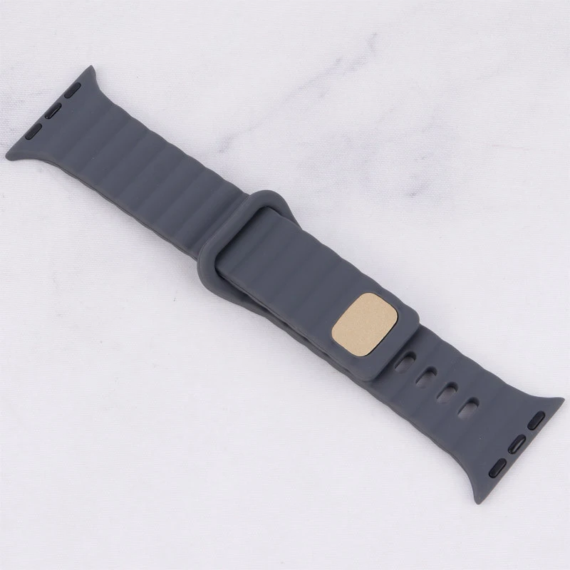 بند اپل واچ سیلیکونی طرح پافر Watch Band سایز 38/40/41 میلی متری