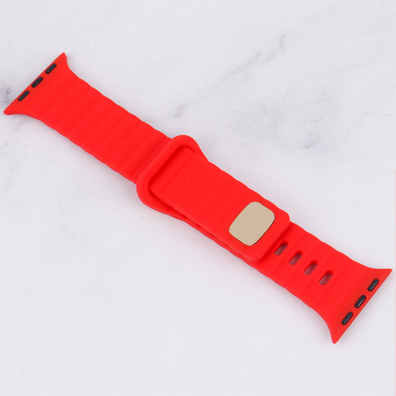 بند اپل واچ سیلیکونی طرح پافر Watch Band سایز 38/40/41 میلی متری