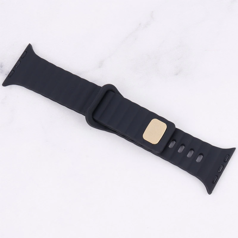 بند اپل واچ سیلیکونی طرح پافر Watch Band سایز 38/40/41 میلی متری