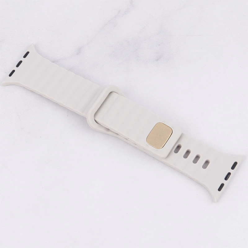 بند اپل واچ سیلیکونی طرح پافر Watch Band سایز 38/40/41 میلی متری