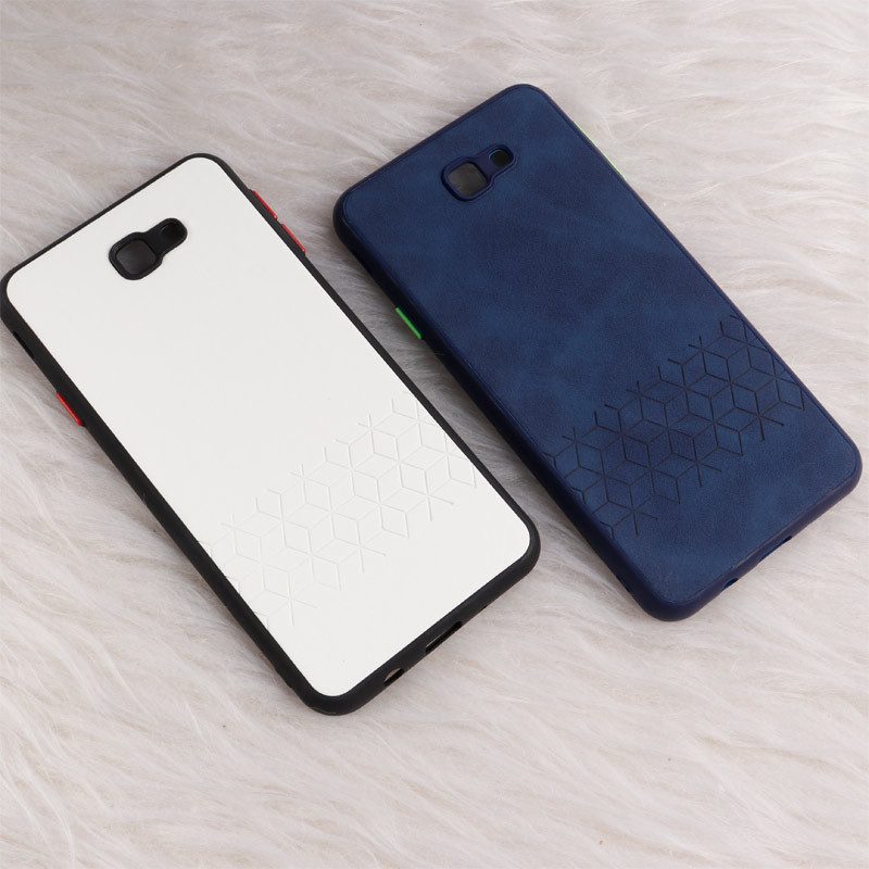 قاب چرمی طرحدار Smartphone محافظ لنزدار Samsung Galaxy J7 Prime