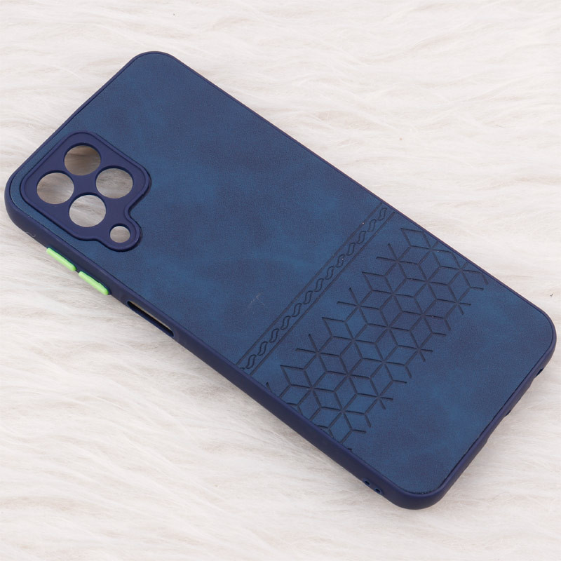 قاب چرمی طرحدار Smartphone محافظ لنزدار Samsung Galaxy M33