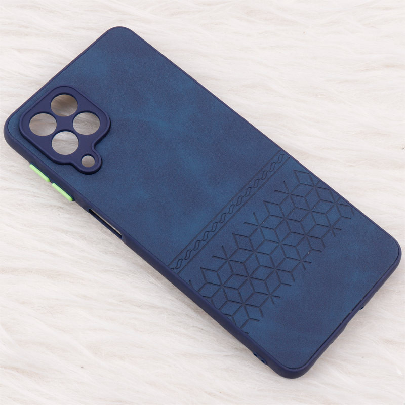 قاب چرمی طرحدار Smartphone محافظ لنزدار Samsung Galaxy M53