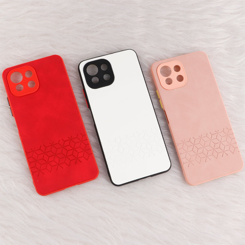 قاب چرمی طرحدار Smartphone محافظ لنزدار Xiaomi Mi 11 Lite