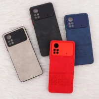 قاب چرمی طرحدار Smartphone محافظ لنزدار Xiaomi Poco X4 Pro 5G