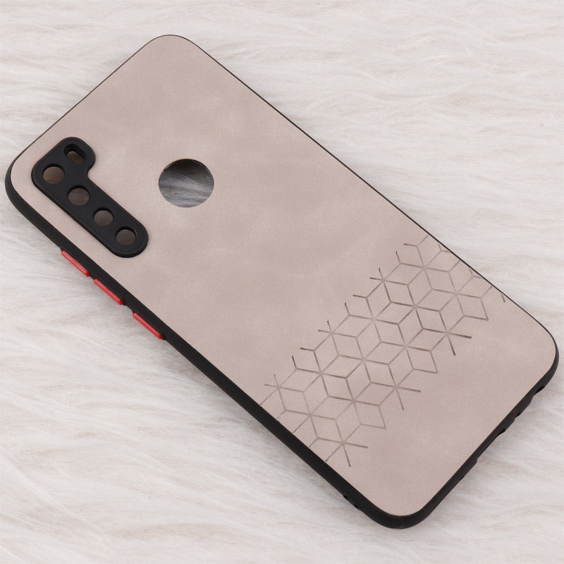 قاب چرمی طرحدار Smartphone محافظ لنزدار Xiaomi Redmi Note 8
