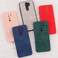 قاب چرمی طرحدار Smartphone محافظ لنزدار Xiaomi Redmi Note 8 Pro