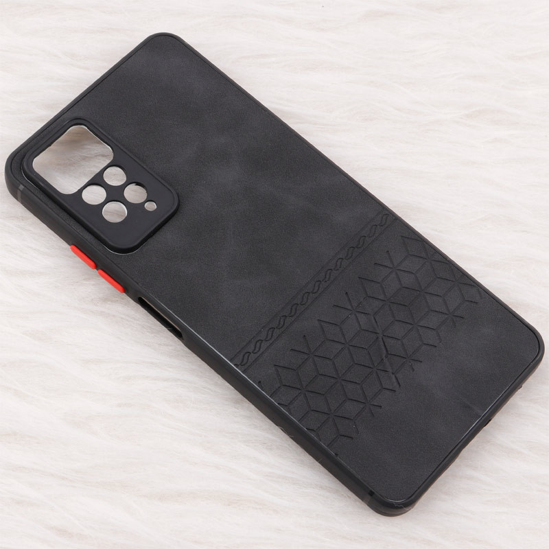 قاب چرمی طرحدار Smartphone محافظ لنزدار Xiaomi Redmi Note 11 Pro