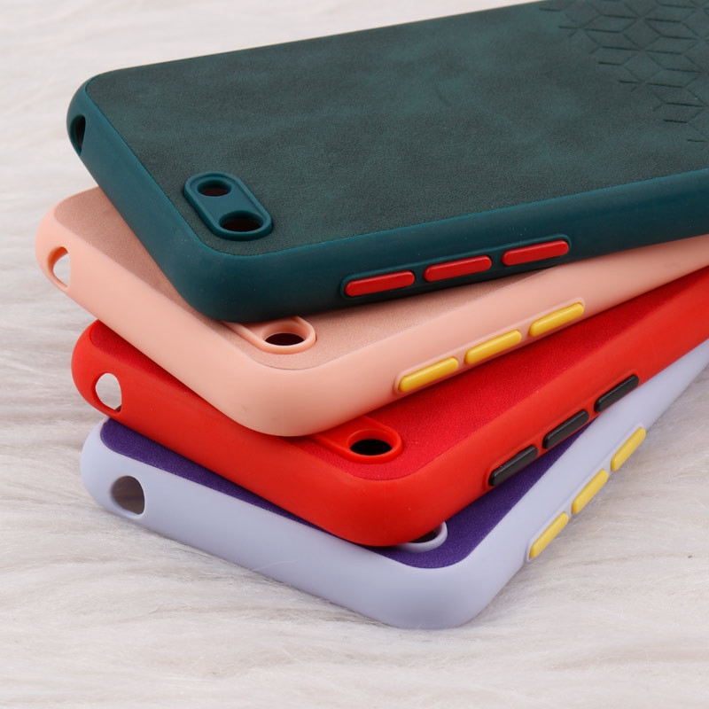 قاب چرمی طرحدار Smartphone محافظ لنزدار Huawei Y5 Lite 2018