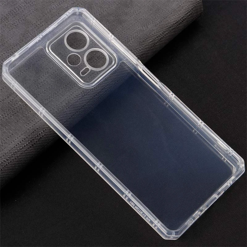 قاب ژله ای ساده بی رنگ محافظ لنزدار Xiaomi Redmi Note 12 5G
