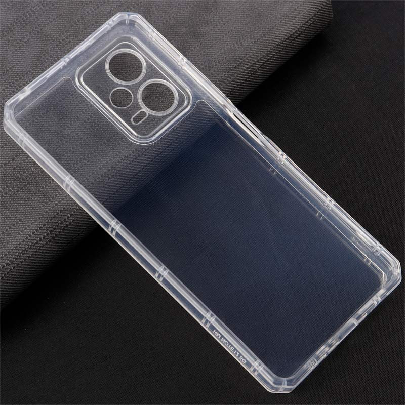 قاب ژله ای ساده بی رنگ محافظ لنزدار Xiaomi Redmi Note 12 5G