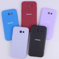 قاب سیلیکونی Highcopy زیربسته سامسونگ Galaxy A7 2017 محافظ لنزدار
