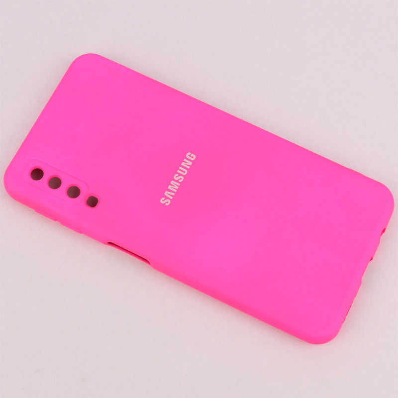 قاب سیلیکونی Highcopy محافظ لنزدار Samsung Galaxy A7 2018