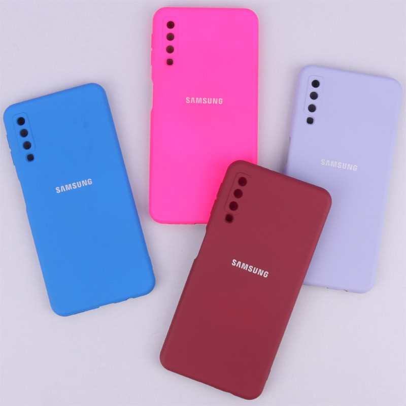 قاب سیلیکونی Highcopy محافظ لنزدار Samsung Galaxy A7 2018