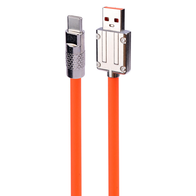 کابل تایپ سی فست شارژ Caza X06 6A QC4.0 120W 1m