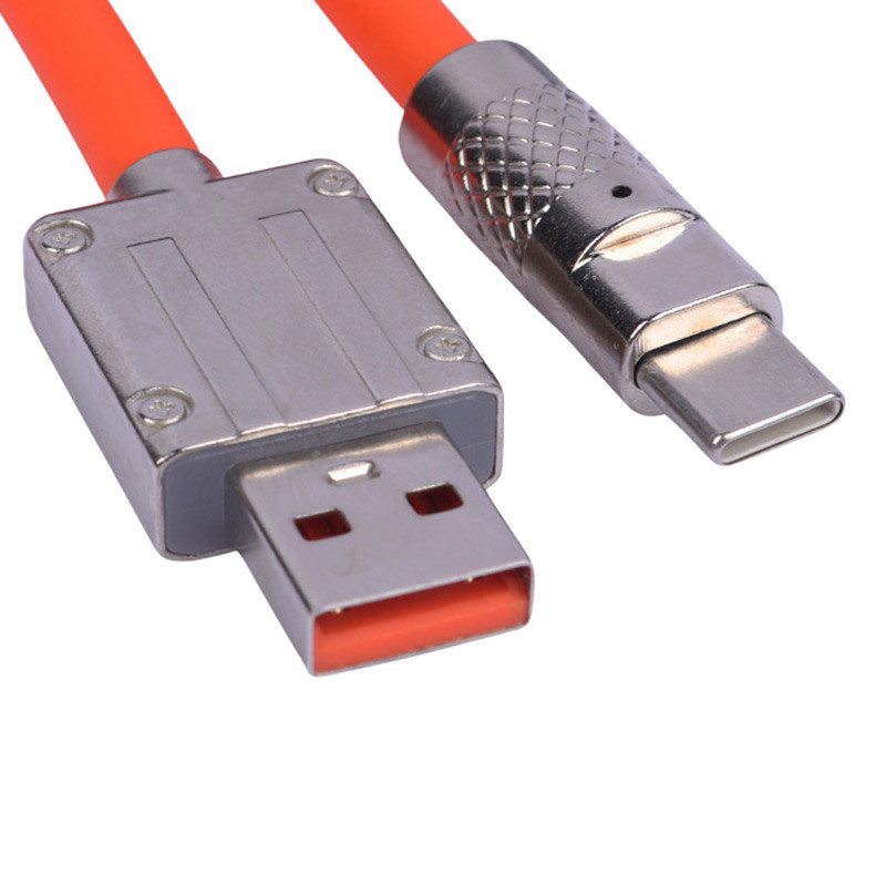 کابل تایپ سی فست شارژ Caza X06 6A QC4.0 120W 1m