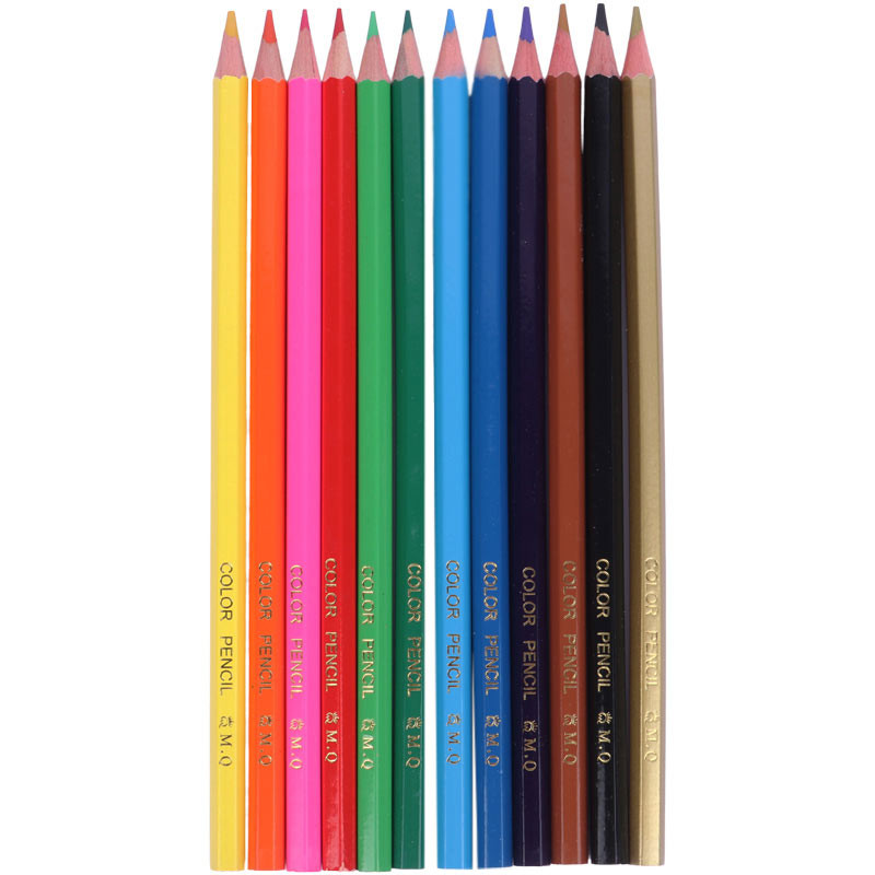 مداد رنگی 12 رنگ ام کیو M.Q MQ-00012M