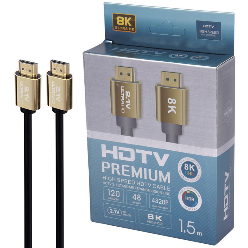 کابل Premium HDMI V2.1 8K 1.5m
