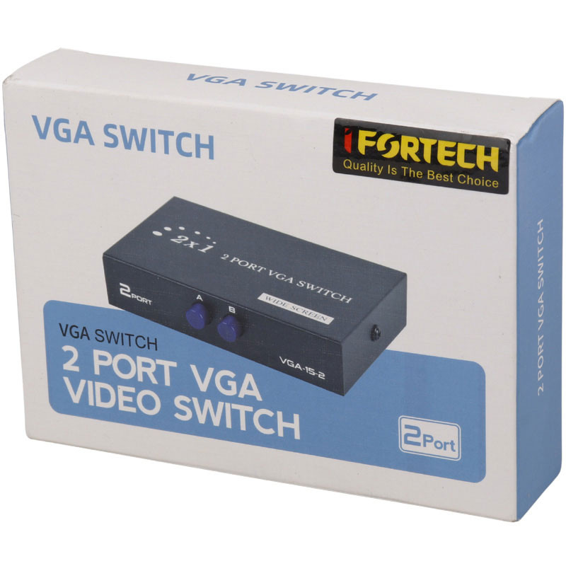 سوییچ Ifortech VGA-15-2 VGA 2Port