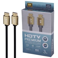 کابل Premium HDMI V2.1 8K 3m