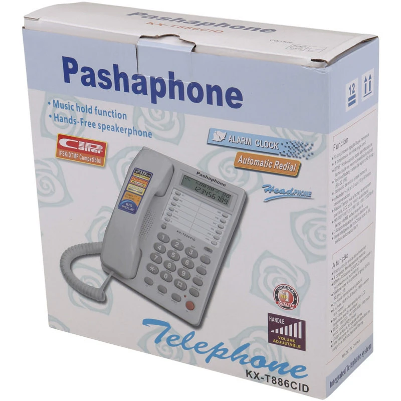 تلفن رومیزی پاشافون Pashaphone KX-T886CID