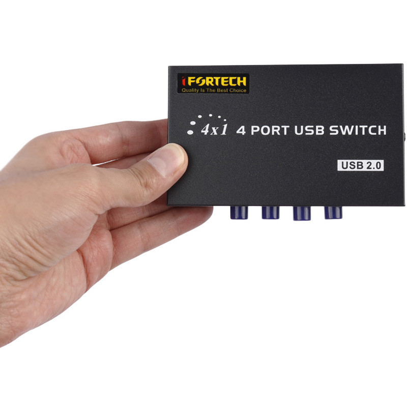 سوییچ پرینتر Ifortech 1A4B USB Switch 4Port