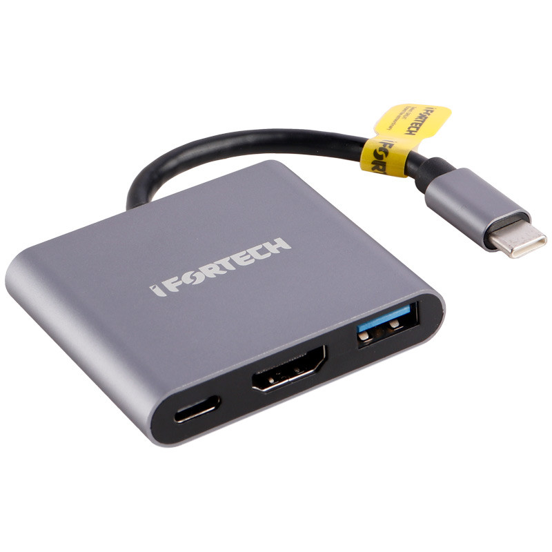 تبدیل Ifortech Type-C to HDMI/USB3.0/Type-C