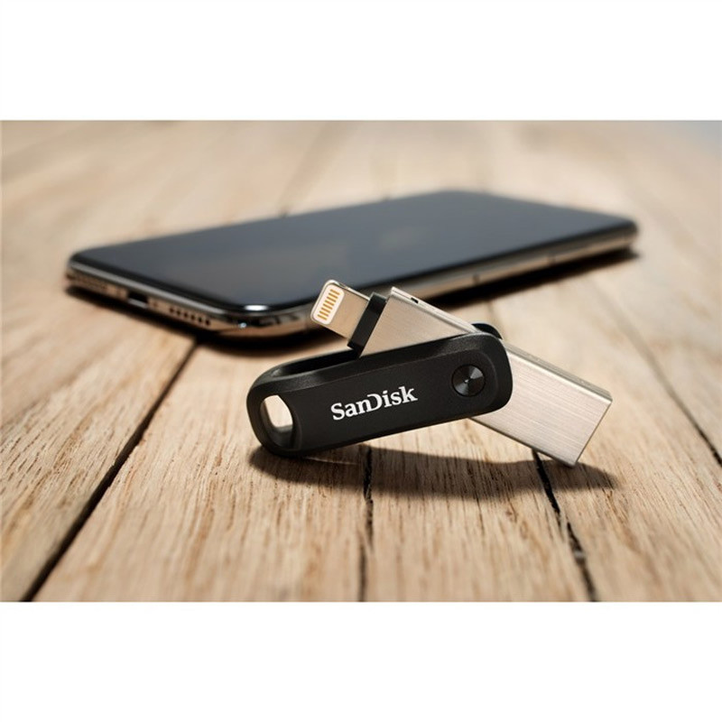 فلش ۶۴ گیگ سن دیسک SanDisk iXpand Go OTG Lightning USB3.0