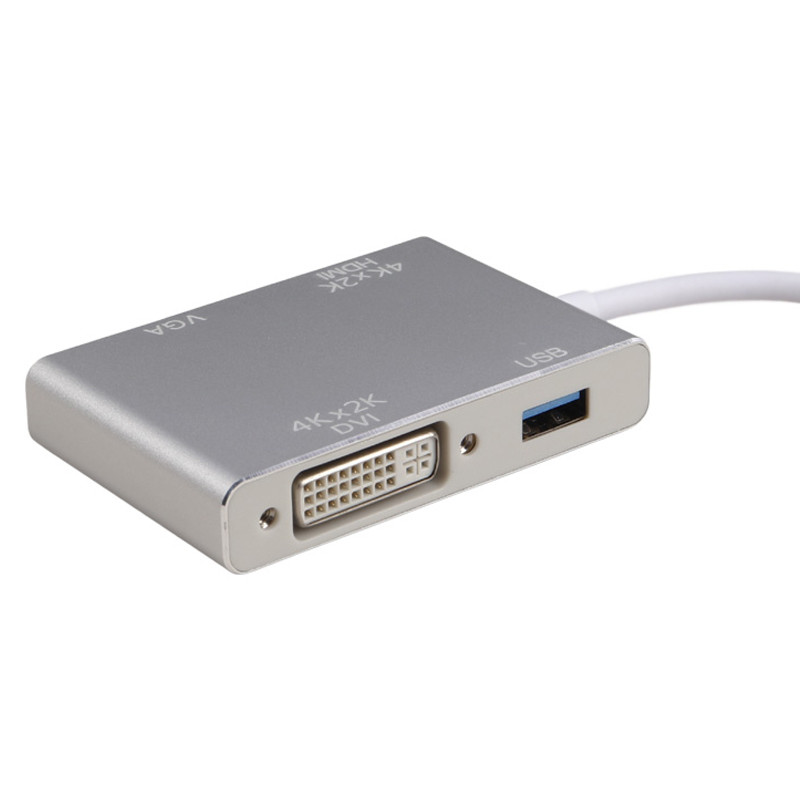 تبدیل Ifortech Type-C To HDMI/VGA/DVI/USB