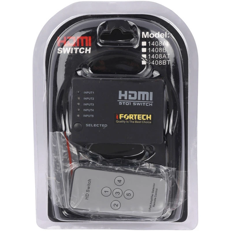 سوییچ Ifortech 1408AT 5Port HDMI
