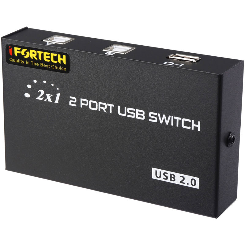 سوییچ پرینتر Ifortech 1A2B USB Switch 2Port