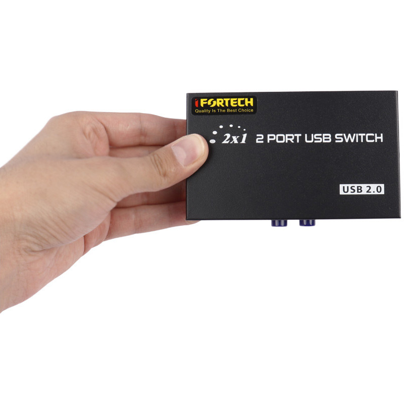 سوییچ پرینتر Ifortech 1A2B USB Switch 2Port