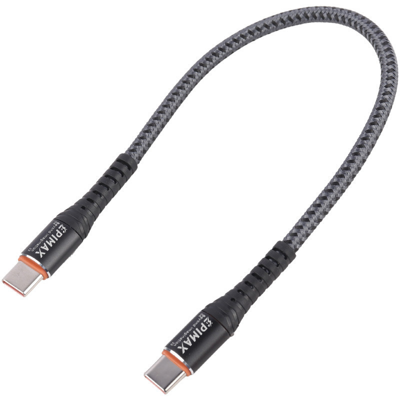 کابل تبدیل کوتاه فست شارژ Epimax EC-23 Type-C To Type-C 5A PD 25cm