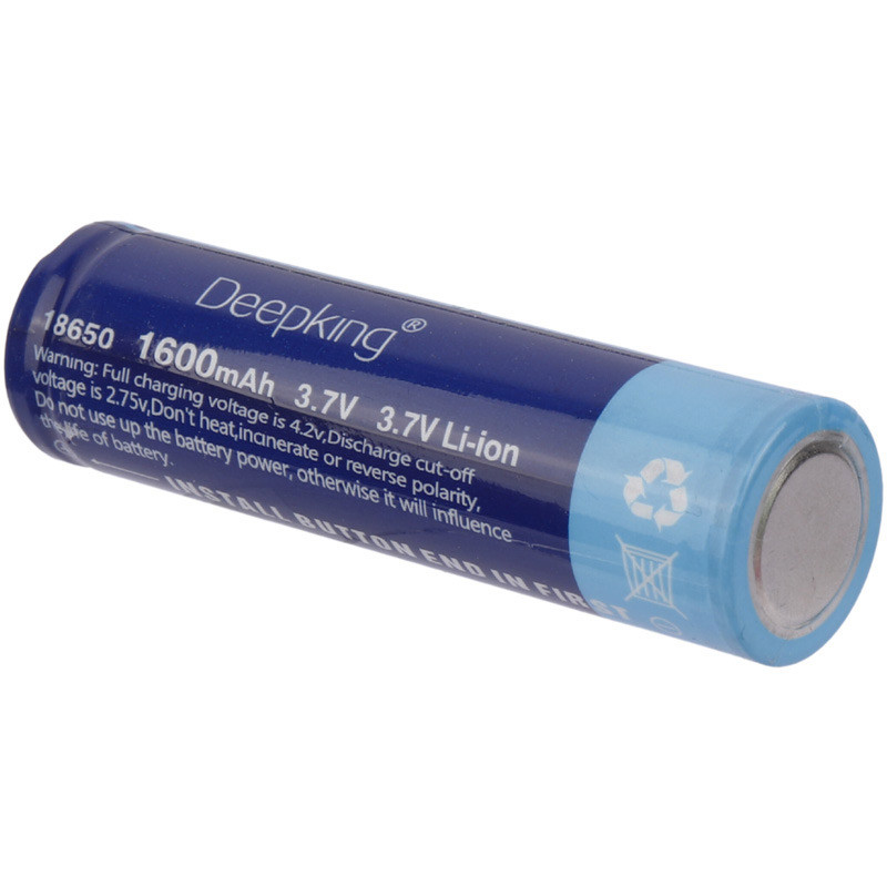باتری لیتیومی شارژی Deepking 18650 1600mAh