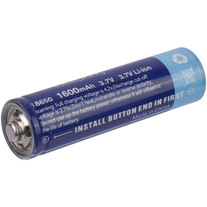 باتری لیتیومی شارژی Deepking 18650 1600mAh