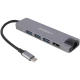 هاب 5 پورت Type-C آیفورتک AIRSKY HC-13M
