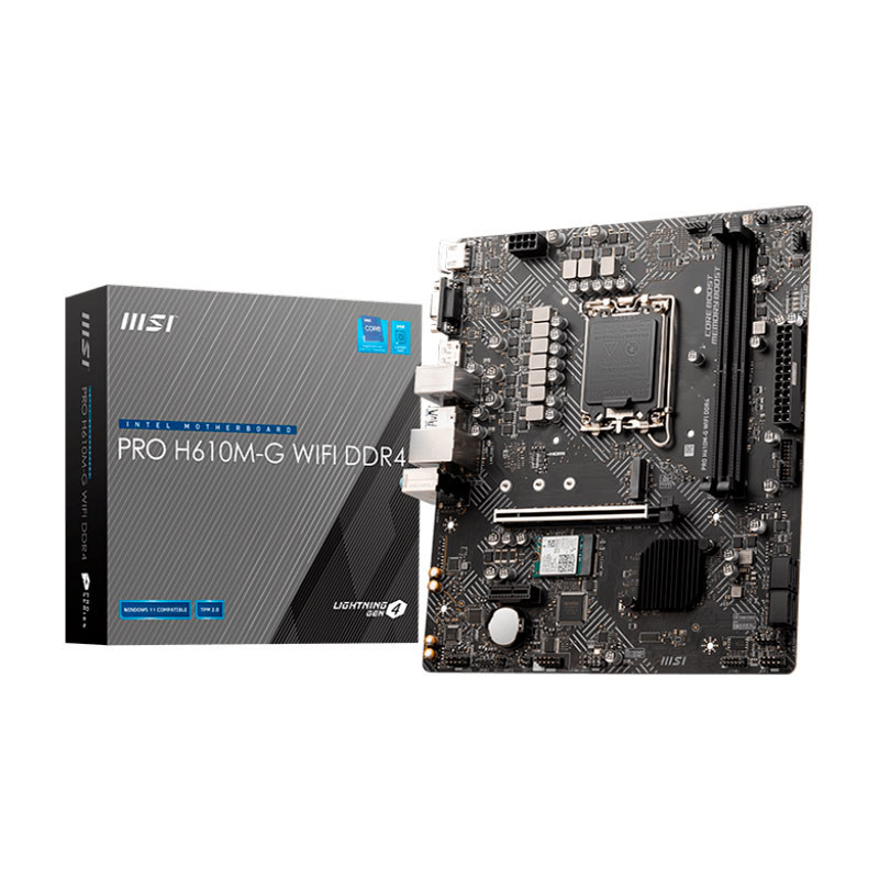 مادربرد ام اس ای MSI PRO H610M-G WIFI DDR4