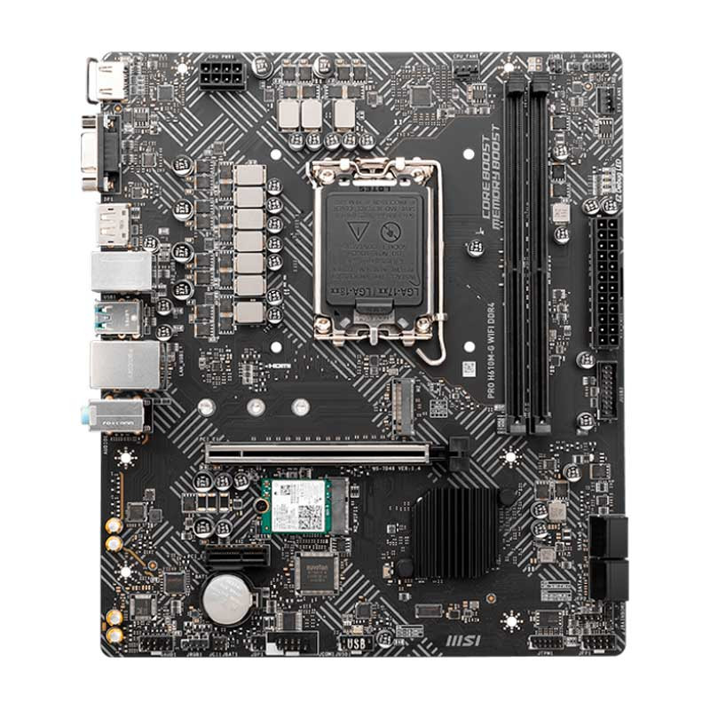 مادربرد ام اس ای MSI PRO H610M-G WIFI DDR4