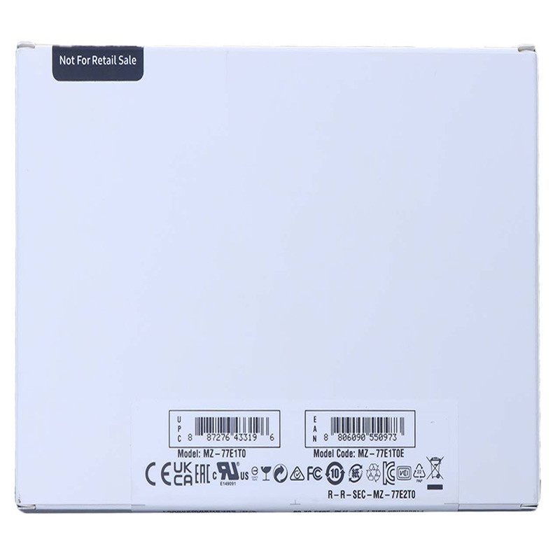 حافظه SSD سامسونگ Samsung 870 EVO 1TB پک سفید