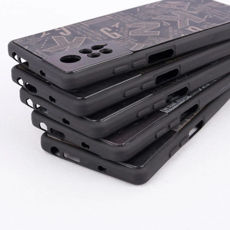 قاب PC طرحدار لاتین محافظ لنزدار Xiaomi Redmi Note 11 / 11s