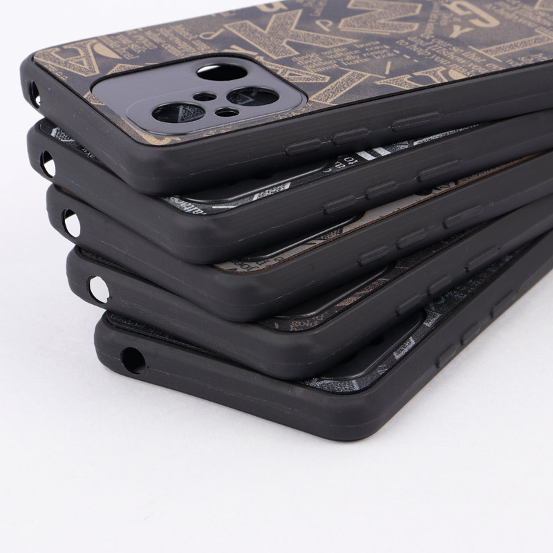 قاب PC طرحدار لاتین محافظ لنزدار Xiaomi Redmi 12C