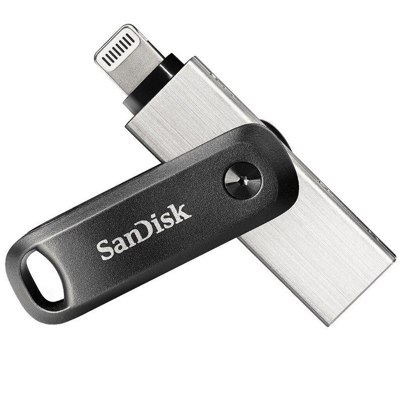 فلش ۶۴ گیگ سن دیسک SanDisk iXpand Go OTG Lightning USB3.0