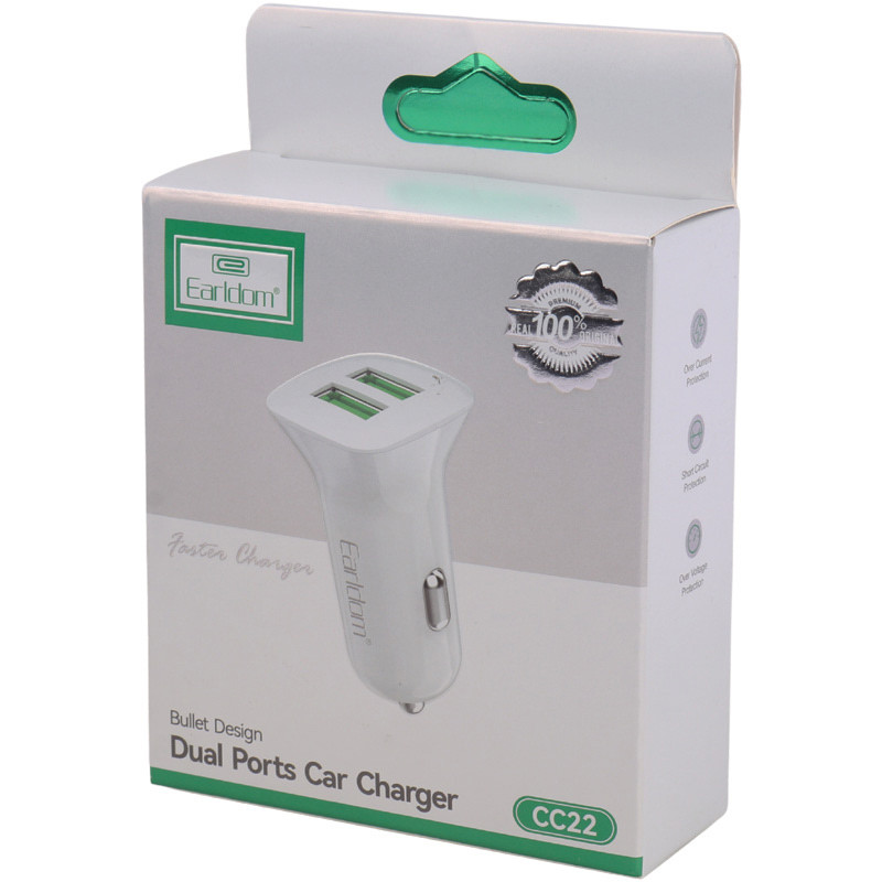 شارژر فندکی Earldom ES-CC22 2.4A 12W