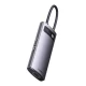 هاب 6 پورت Type-C باسئوس Metal Gleam Series WKWG030013