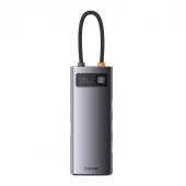 هاب 6 پورت Type-C باسئوس Metal Gleam Series WKWG030013