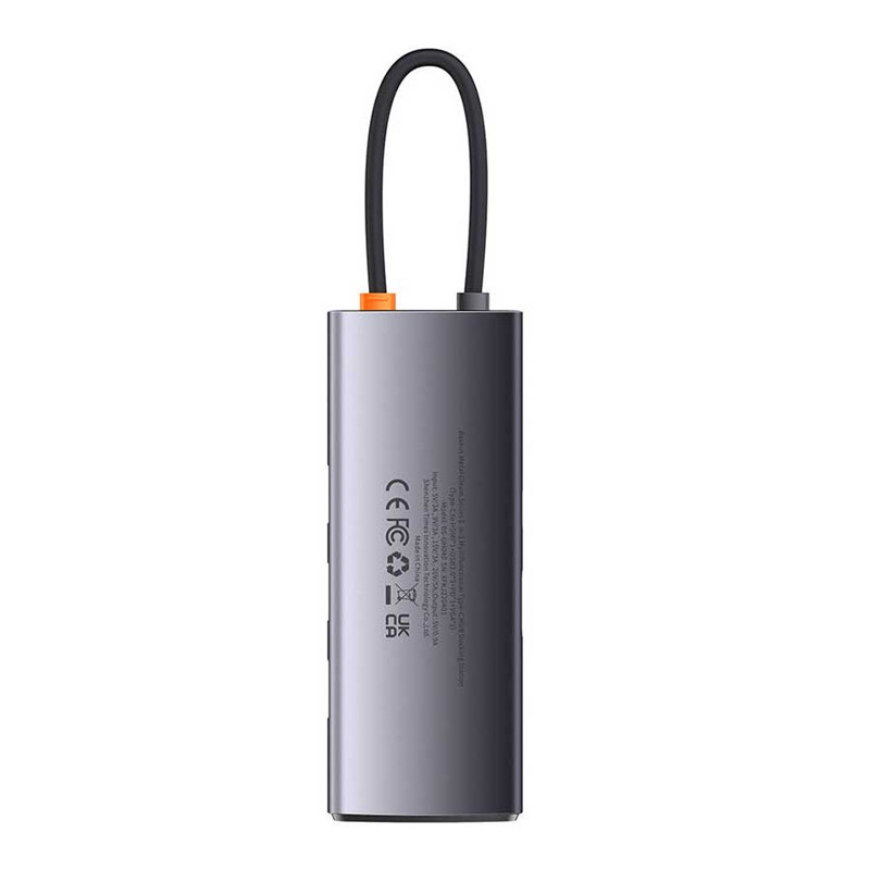 هاب 6 پورت Type-C باسئوس Metal Gleam Series WKWG030013