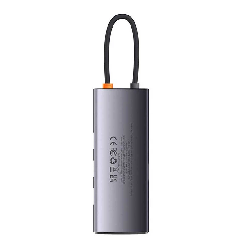 هاب 6 پورت Type-C باسئوس Metal Gleam Series WKWG030013